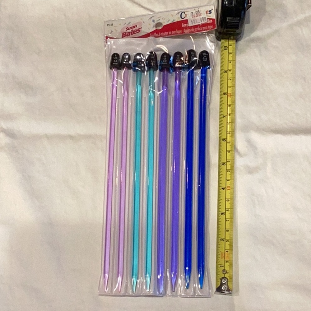 Susan Bates Set of 4 Knitting Needles